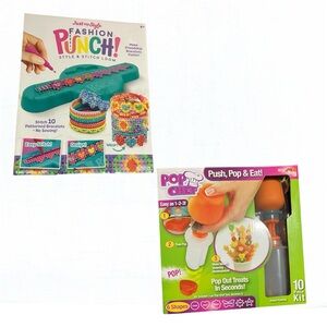 Fashion Punch and Pop Chef Craft Kits
